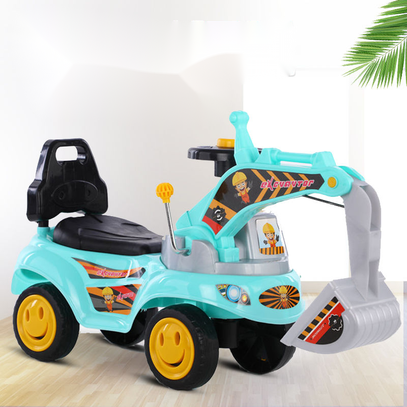 Hot sell high quality mini kids toy excavator plastic excavator toy