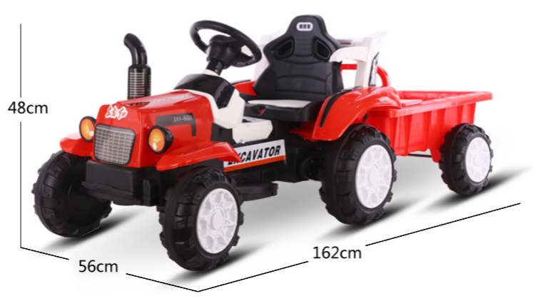 Music early education remote control four-wheel off-road vehicle children tractor