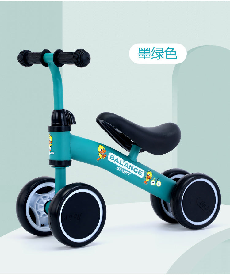 High Quality 6" Balance Bike 1-6 Years Old Kids 4 Wheels Pedalless Mini Bike