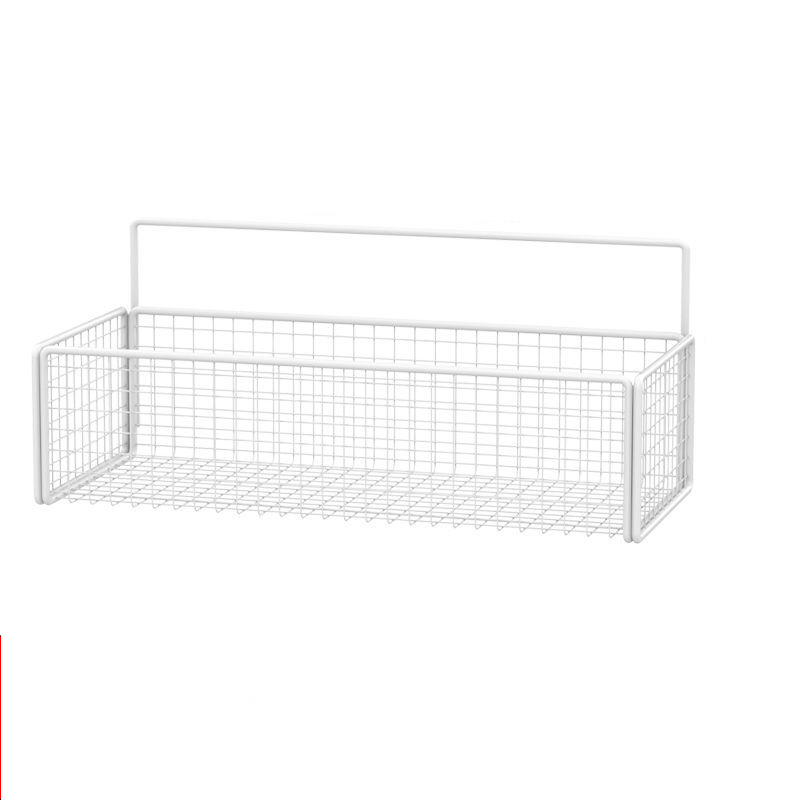 Wholesale Black Rectangular Vintage Wire Storage Basket Bathroom Kitchen Bedroom Storage Basket