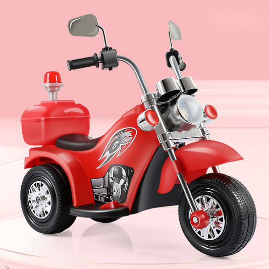 Cheap Price Child Electric Motorcycle with Rear Box Light Ride For Kids