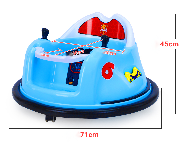 Hot selling wholesale kids ride on bumper car electric car