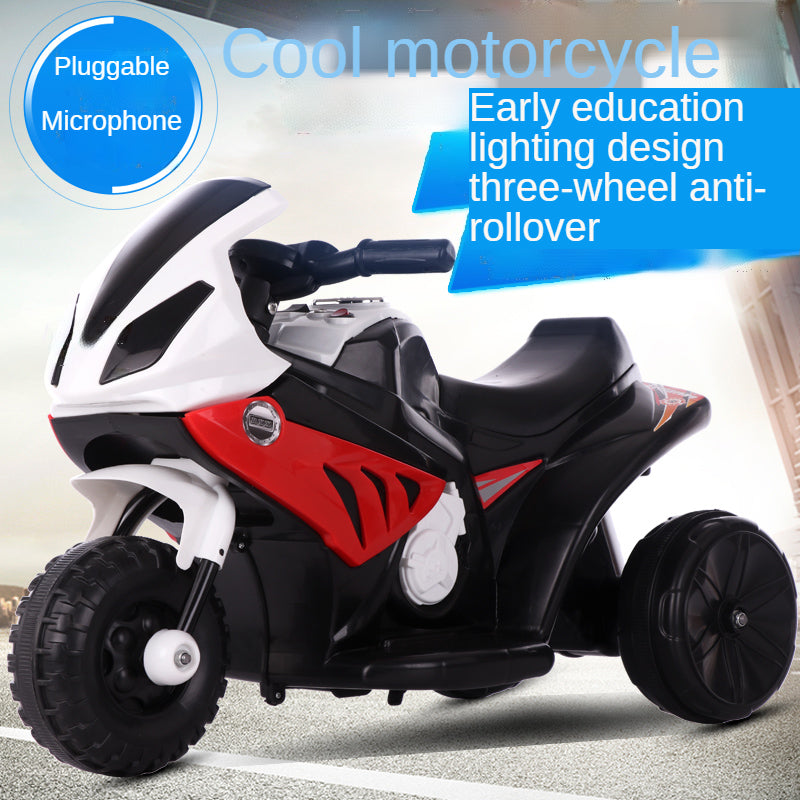 New model 6v4.5A toy electric kids children battery three wheel motorcycle