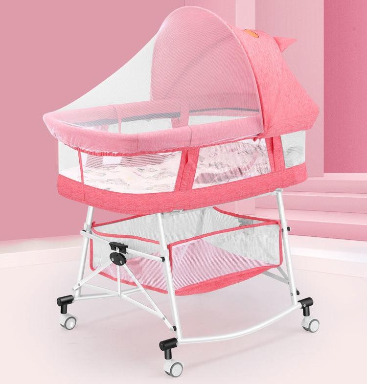 New style multifunctional foldable crib baby bed easy to carry  no installation baby cradle