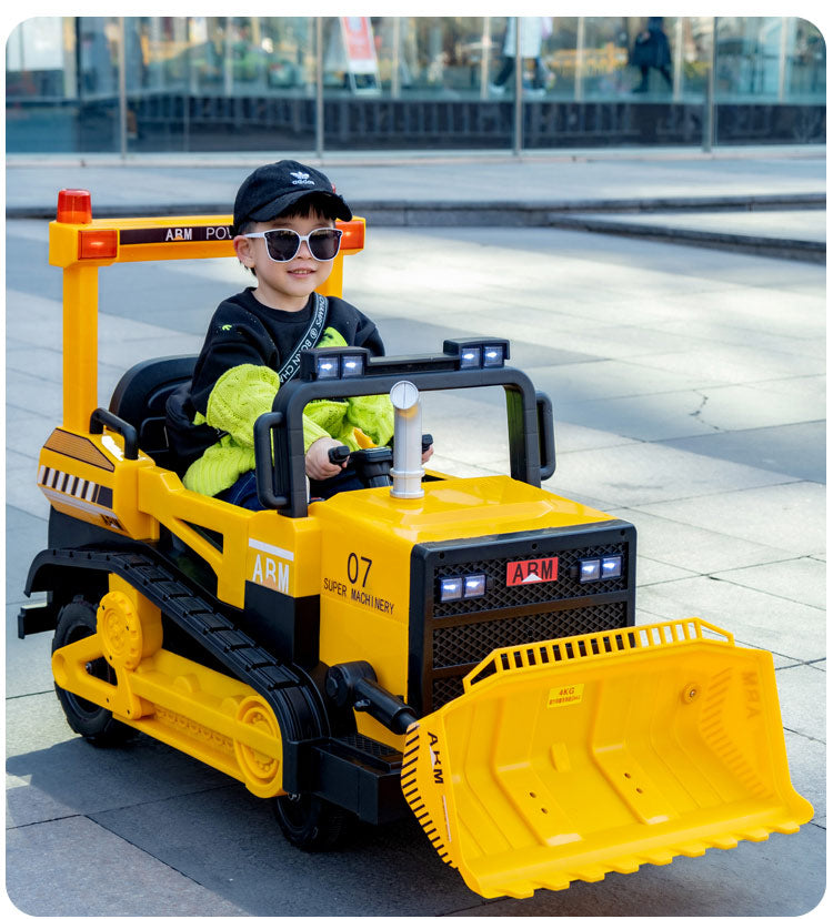 New style 1-10 year old children's educational excavator boys and girls bucket can be lifted with light music toy car