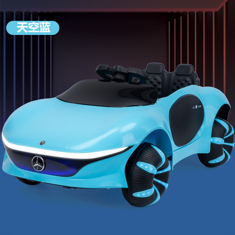 remote control electric car toy with light music