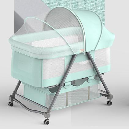 baby cot bed twin kids bedding set swing bed crib  bumper