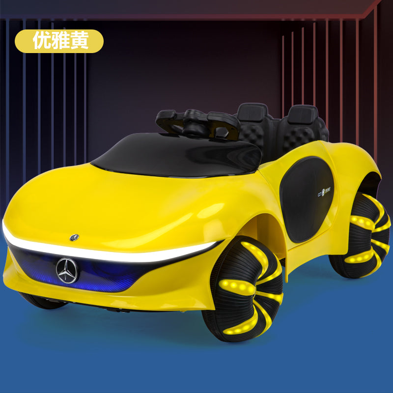 remote control electric car toy with light music