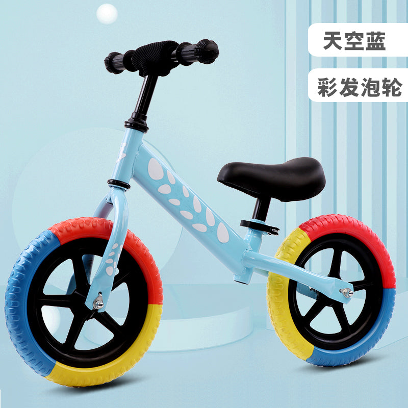 Wholesale High Quality 12 Inch Balance Bike 2-6 Years Old Kids 2 Wheels Colored EVA Foam Tire Mini Bike