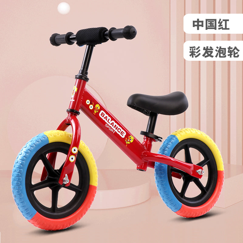 Wholesale High Quality 12 Inch Balance Bike 2-6 Years Old Kids 2 Wheels Colored EVA Foam Tire Mini Bike