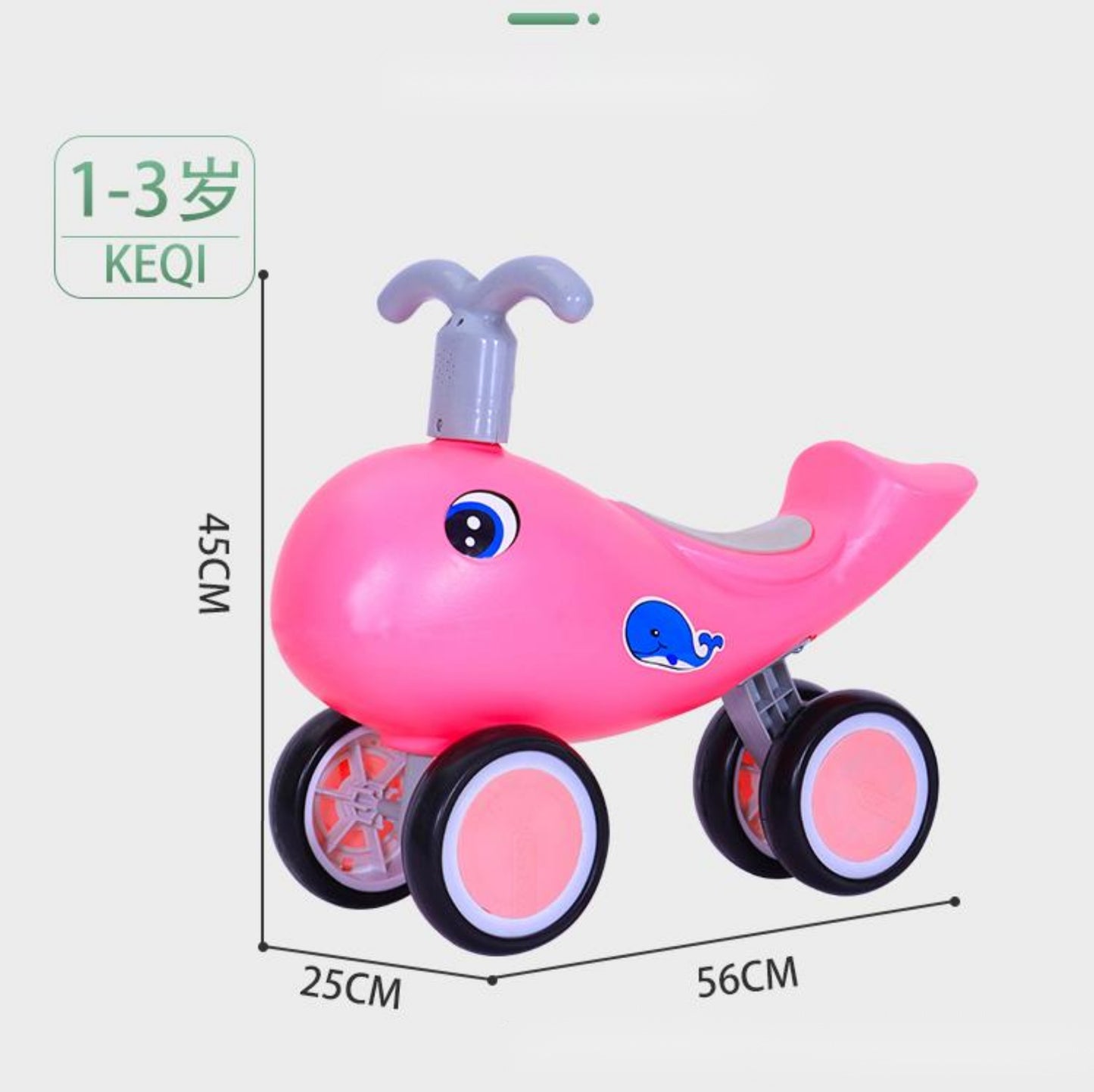 Hot selling cartoon 1-3 year old children balance car four wheel scooter outdoor sports twist car