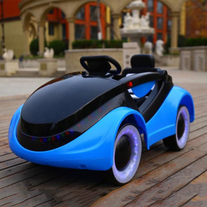 Sci-fi children's electric toy car with flash remote control