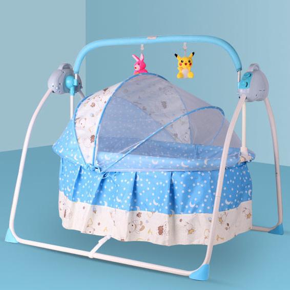 Hot sale high quality baby coat bed kids & baby bedding shaker net bed crib for babies