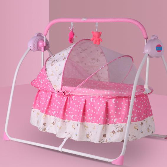 Hot sale high quality baby coat bed kids & baby bedding shaker net bed crib for babies