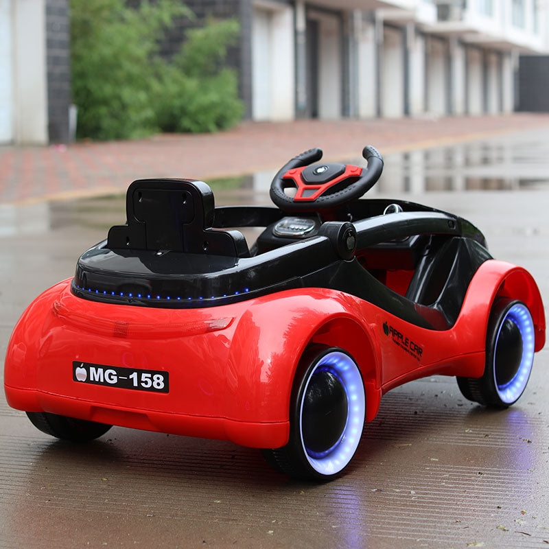 Sci-fi children's electric toy car with flash remote control