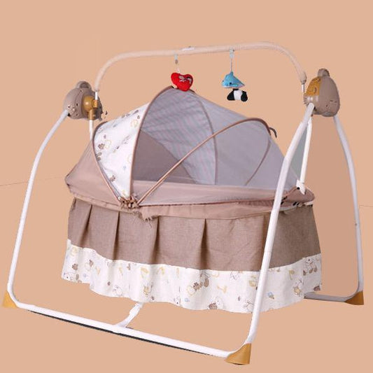Hot sale high quality baby coat bed kids & baby bedding shaker net bed crib for babies