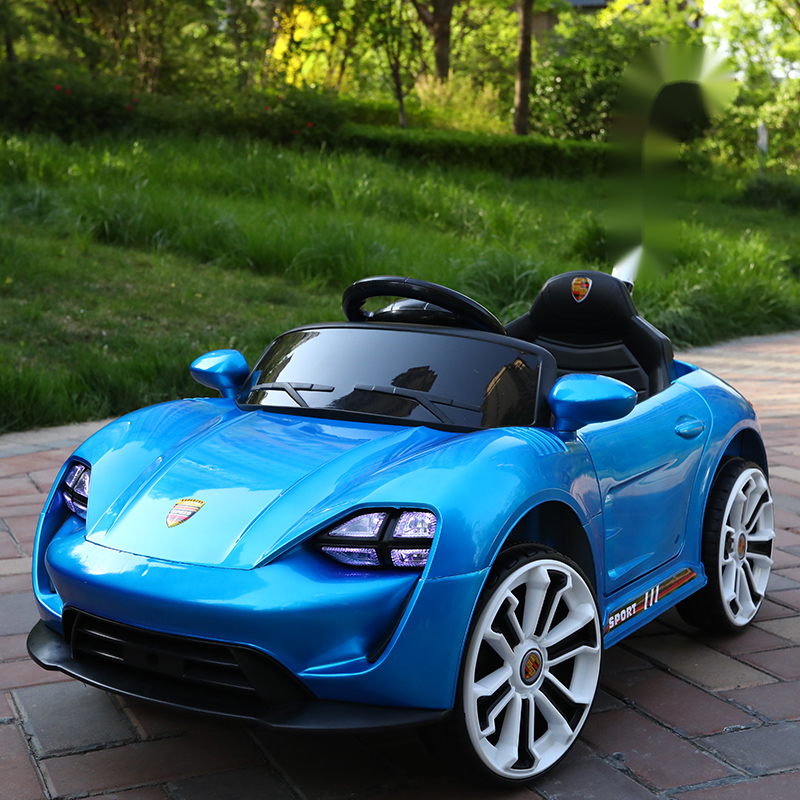 Best sale kids electric toy car remote control led light battery car for kids