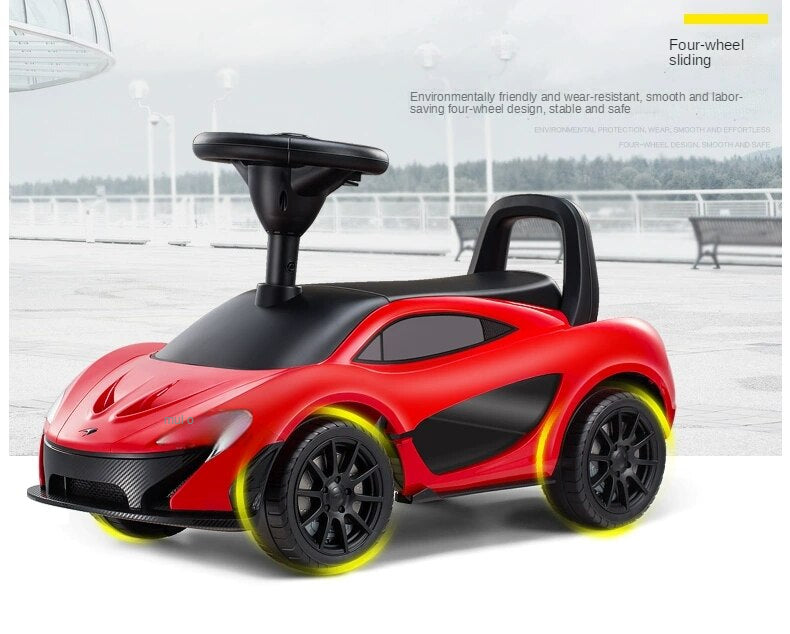 Factory Supplier Foot To Floor Baby Kids Ride On Toys Car