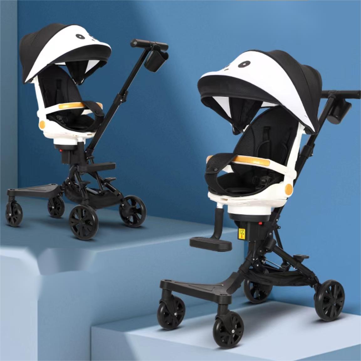 Multi-function steering baby stroller