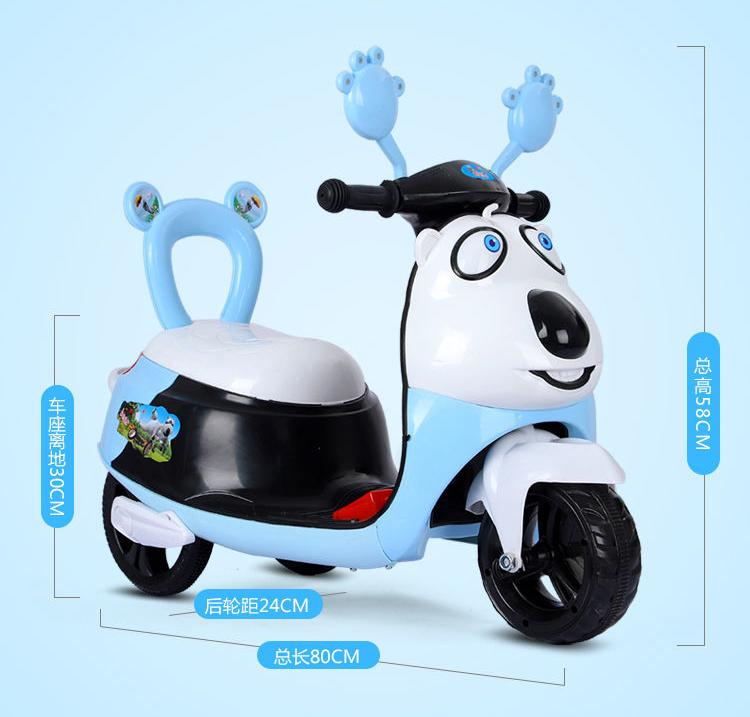 New Hot Selling Cartoon Bear Children's Tricycle with Light and Music