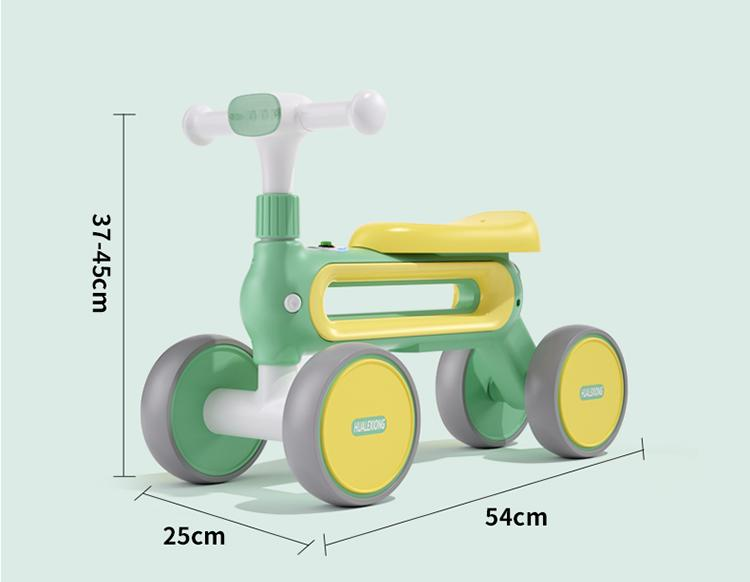 Factory selling wholesale modern four wheels balance bike children's scooter small modern toy cars for kids to drive hot wheels toy cars