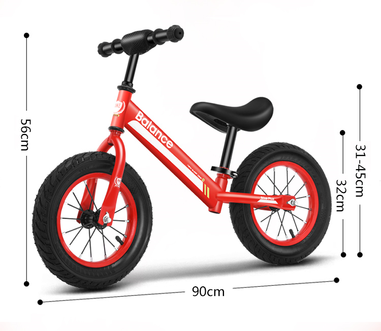 Wholesale Hot selling 12 Inch 14 Inch Balance Bike 2-7 Years Old Kids Outdoor Sports Children Mini Bike