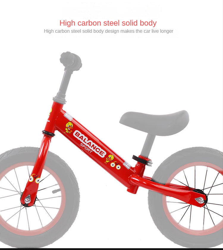 Wholesale High Quality 12 Inch Balance Bike 2-6 Years Old Kids 2 Wheels Colored EVA Foam Tire Mini Bike